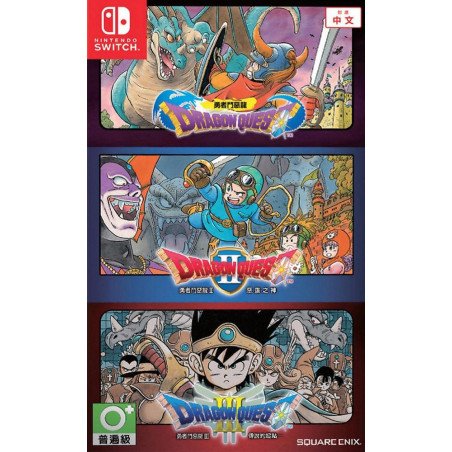 DRAGON QUEST COLLECTION (1,2,3) NINTENDO SWITCH naudotas