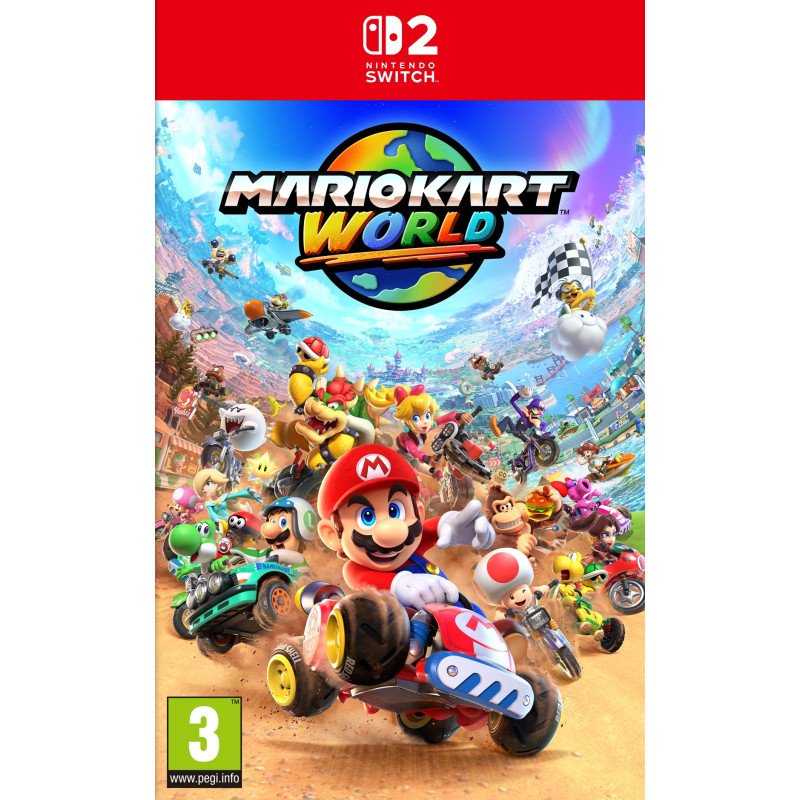 MARIO KART WORLD NINTENDO SWITCH 2 NAUJAS