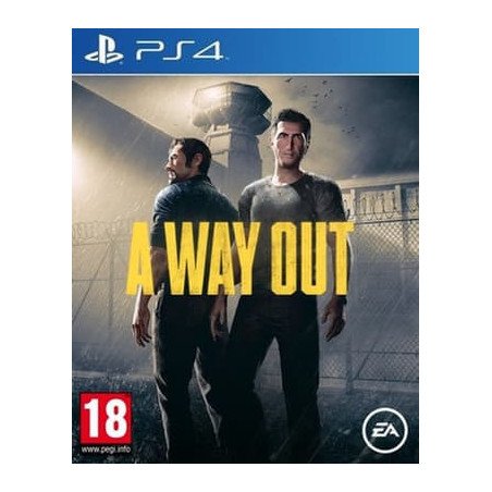 A WAY OUT PS4 naudotas
