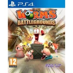 WORMS BATTLEGROUNDS  PS4 naudotas