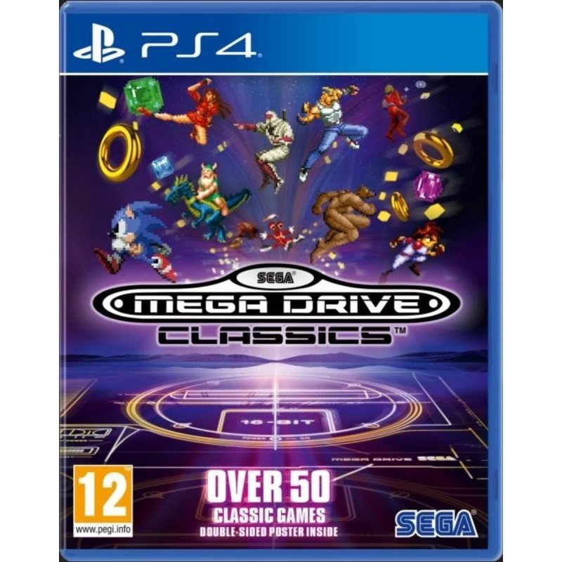SEGA MEGA DRIVE CLASSICS PS4 NAUDOTAS
