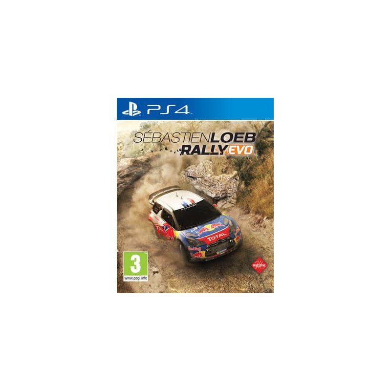 SEBASTIEN LOEB RALLY EVO PS4 naudotas