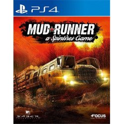 SPINTIRES: MUD RUNNER  PS4 NAUDOTAS