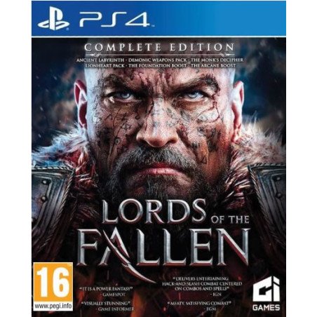 LORDS OF THE FALLEN LIMITED EDITION PS4 NAUDOTAS
