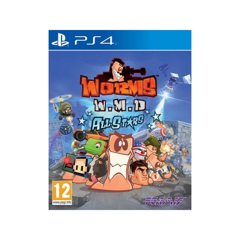 WORMS W.M.D ALL STARS  PS4 NAUDOTAS