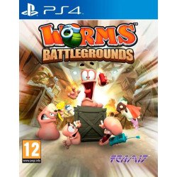 WORMS BATTLEGROUNDS  PS4 naudotas