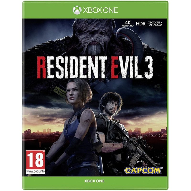 RESIDENT EVIL 3 XBOX ONE NAUDOTAS