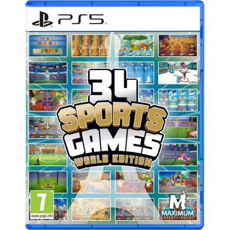 34 SPORTS GAMES: WORLD EDITION PS5 NAUDOTAS
