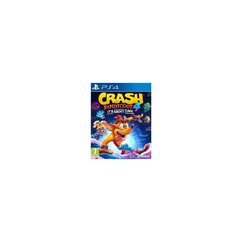 CRASH BANDICOOT 4 IT'S ABOUT TIME PS4 naujas