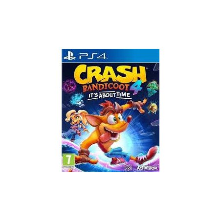 CRASH BANDICOOT 4 IT'S ABOUT TIME PS4 naujas