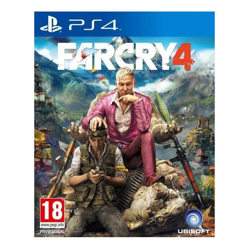 FAR CRY 4  PS4 naudotas