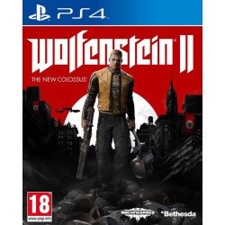 WOLFENSTEIN 2 : THE NEW COLOSSUS PS4 naudotas