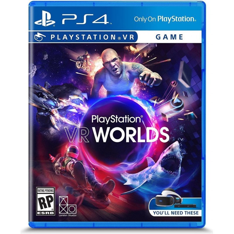 PLAYSTATION VR WORLDS PS4 naudotas