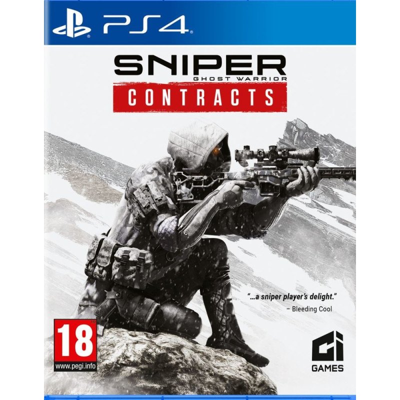 SNIPER GHOST WARRIOR CONTRACTS  PS4 naudotas