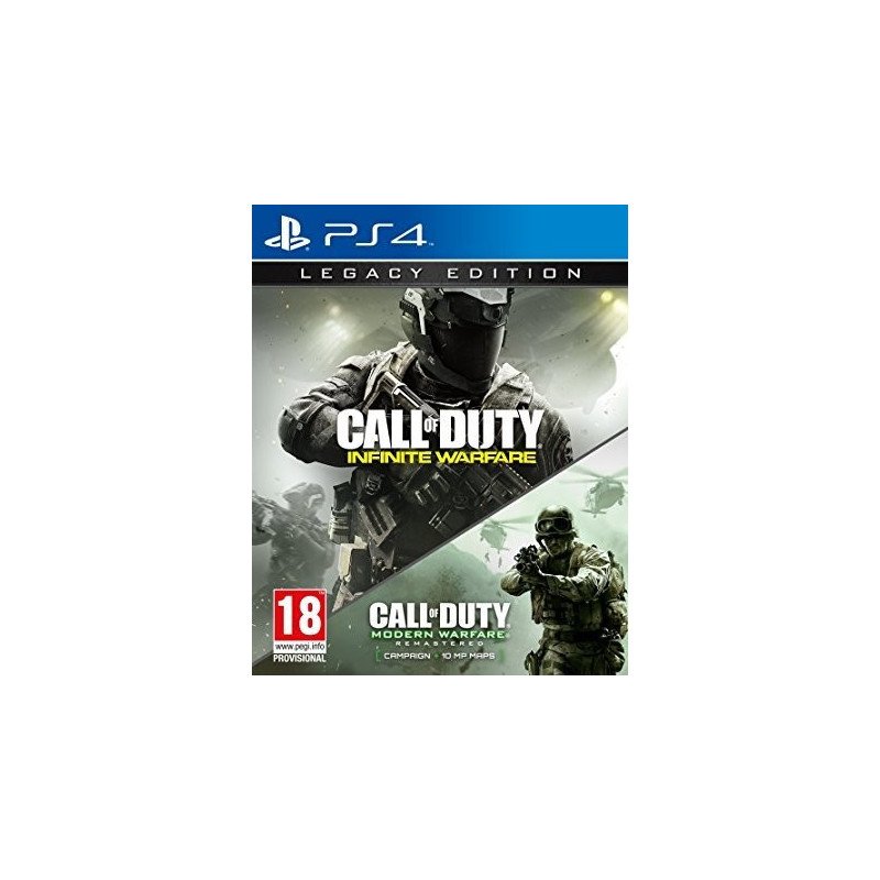 CALL OF DUTY: INFINITE WARFARE/ MODERN WARFARE REMASTERED PS4 NAUJAS