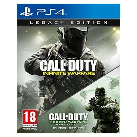 CALL OF DUTY: INFINITE WARFARE/ MODERN WARFARE REMASTERED PS4 NAUJAS