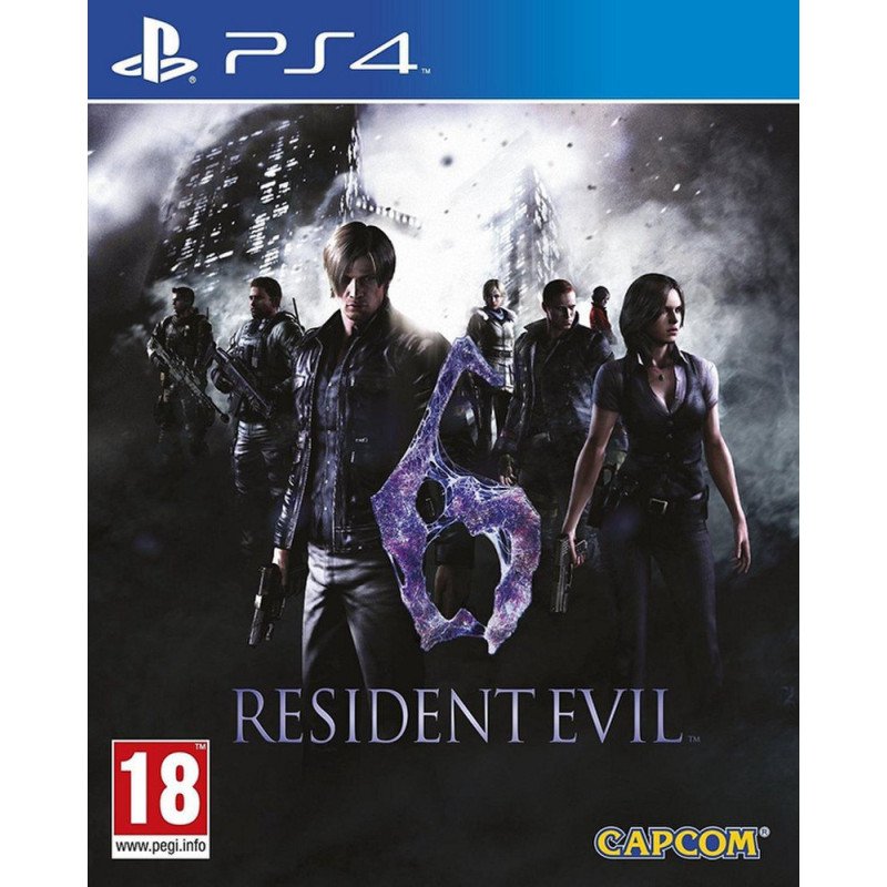 RESIDENT EVIL 6 PS4 naudotas