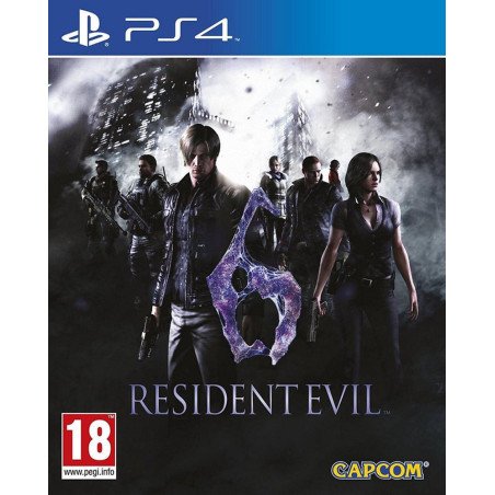 RESIDENT EVIL 6 PS4 naudotas