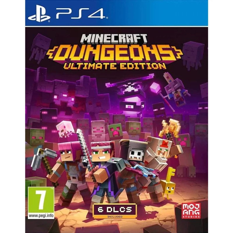 MINECRAFT DUNGEONS ULTIMATE EDITION PS4 NAUDOTAS