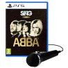 LET'S SING ABBA PS5 ŽAIDIMAS + MIKROFONAS