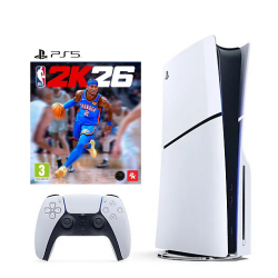 SONY PLAYSTATION 5 SLIM DISC + NBA 2K26 naudotas