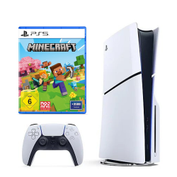 SONY PLAYSTATION 5 SLIM DISC + MINECRAFT naudotas