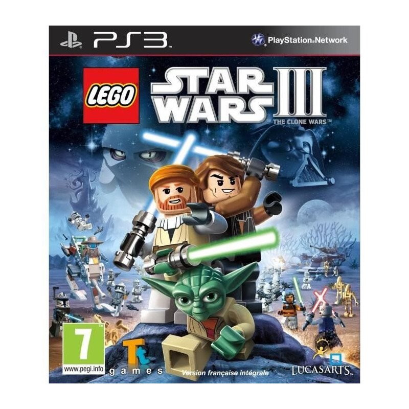 LEGO STAR WARS 3 PS3 NAUDOTAS