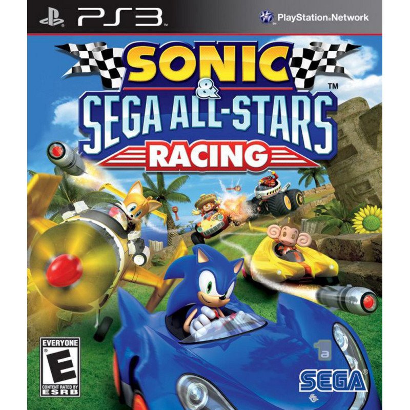 SONIC AND SEGA ALL STARS RACING PS3 NAUDOTAS