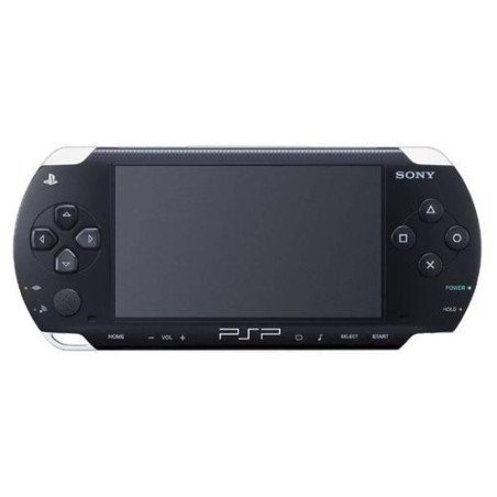 PSP 1004 SONY PLAYSTATION PORTABLE ATRIŠTAS SU ŽAIDIMAIS . SU PAKROVĖJU