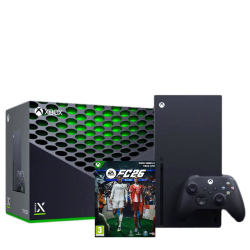 XBOX SERIES X ŽAIDIMŲ KONSOLĖ + FC26  naudotas