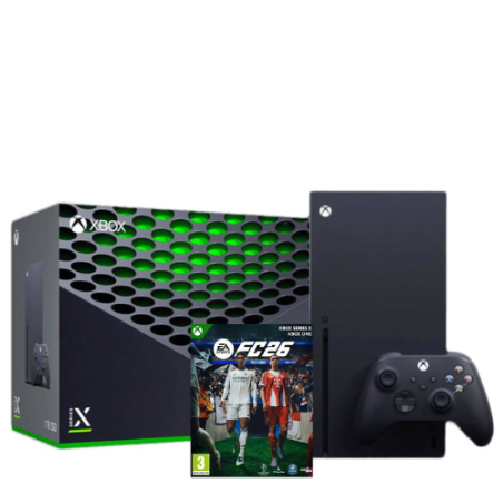 XBOX SERIES X ŽAIDIMŲ KONSOLĖ + FC26  naudotas