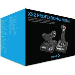 SKRYDŽIO VALDYMO SISTEMA LOGITECH X52 PRO HOTAS
