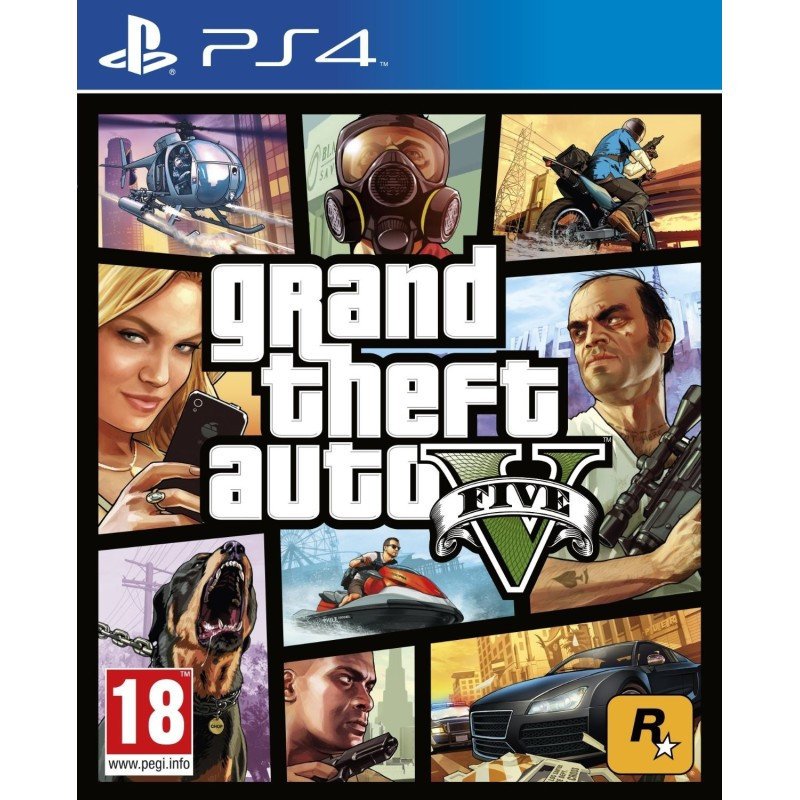 GRAND THEFT AUTO 5 GTA V PS4 NAUDOTAS