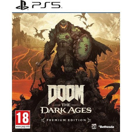 DOOM THE DARK AGES PREMIUM EDITION PS5 naudotas