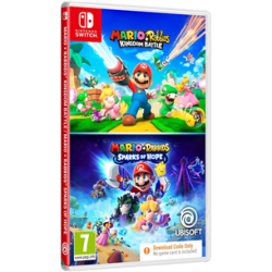 Mario & Rabbids: Kingdom Battle + Sparks of Hope Nintendo Switch Naujas