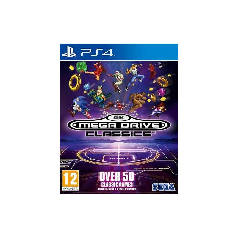 SEGA MEGA DRIVE CLASSICS PS4 NAUDOTAS
