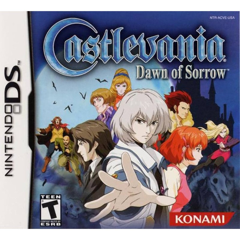 CASTLEVANIA DAWN OF SORROW NINTENDO 3DS naudotas