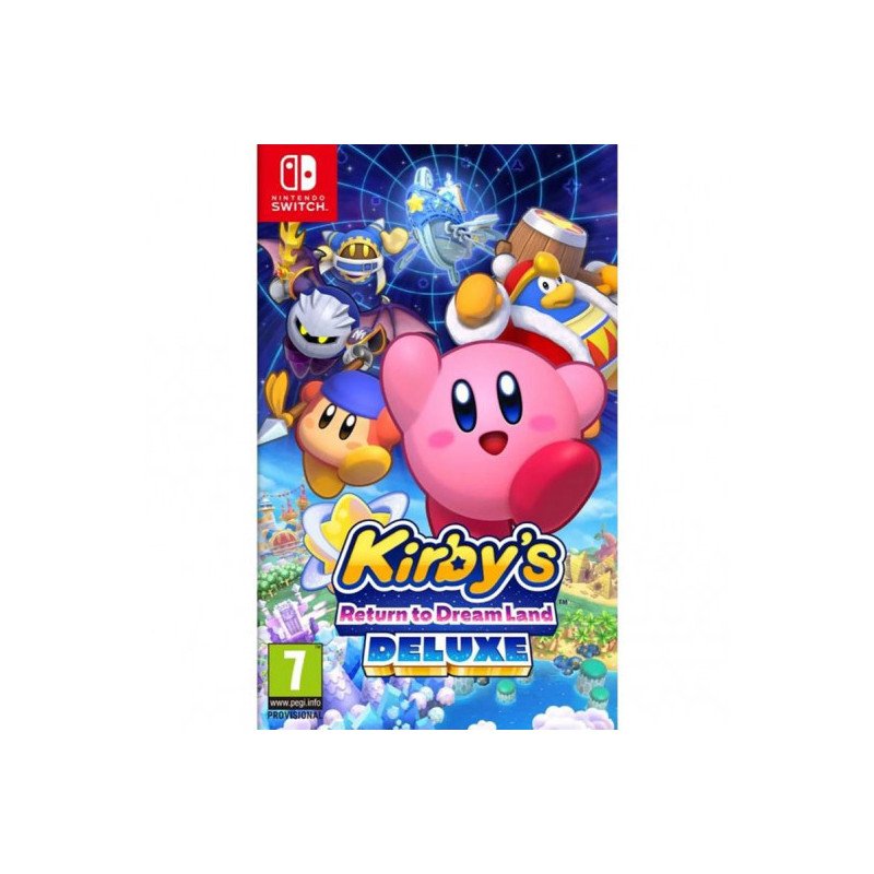 KIRBYS RETURN TO DREAM LAND DELUXE NINTENDO SWITCH naujas