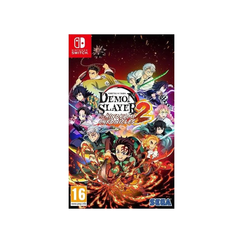 Demon Slayer Kimetsu no Yaiba The Hinokami Chronicles 2 Nintendo Switch naujas