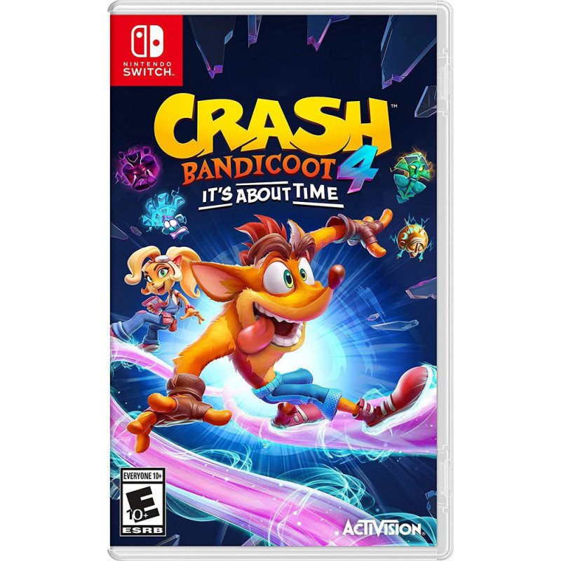 CRASH BANDICOOT 4 IT'S ABOUT TIME NINTENDO SWITCH naujas