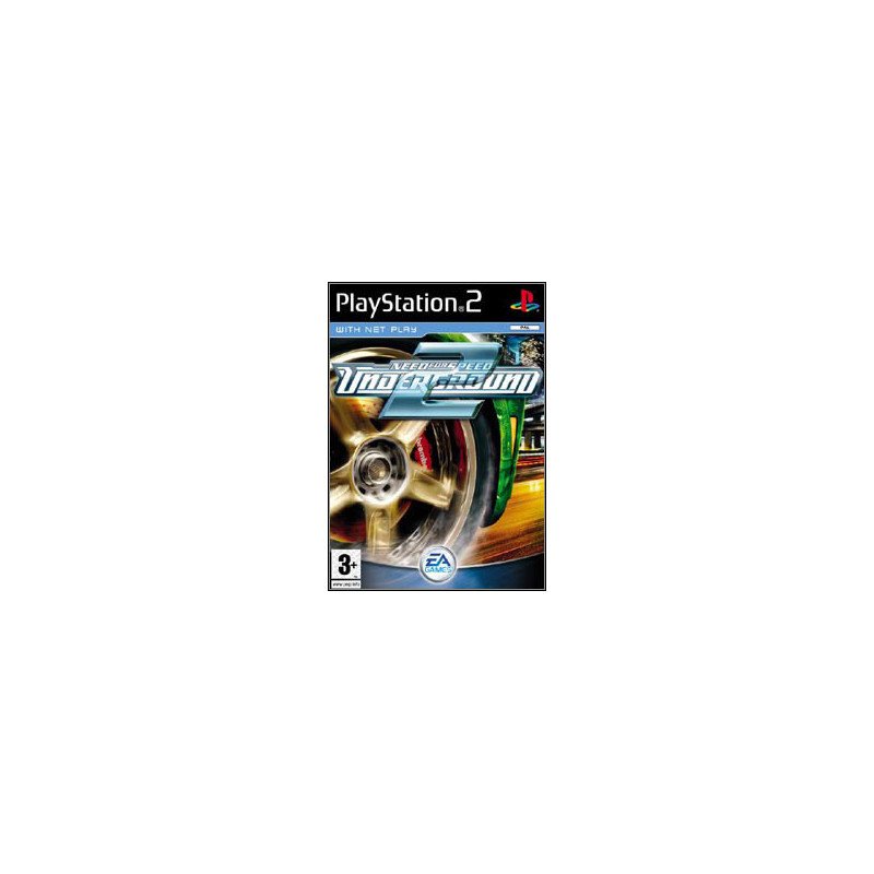NEED FOR SPEED UNDERGROUND 2 PS2 naudotas
