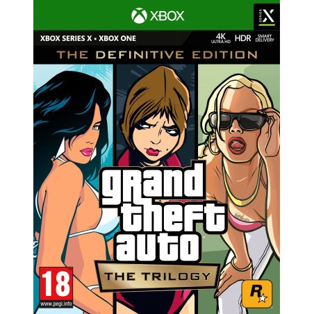 GRAND THEFT AUTO THE  TRILOGY GTA XBOX ONE/ SERIES X NAUJAS