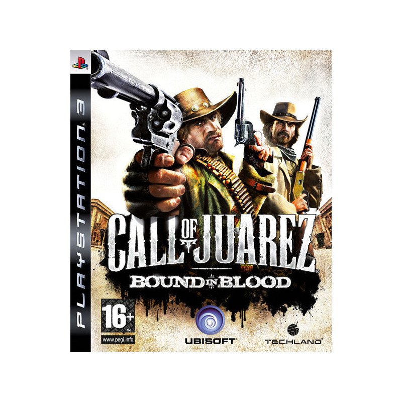 CALL OF JUAREZ: BOUND IN BLOOD PS3 naudotas