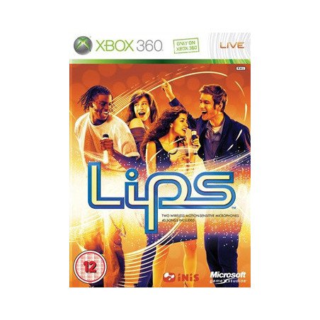 LIPS XBOX 360  naudotas