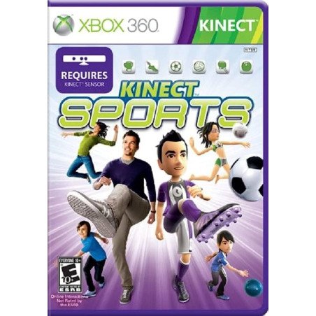 KINECT SPORTS XBOX 360  naudotas