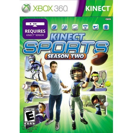 KINECT SPORTS SEASON TWO XBOX 360  naudotas