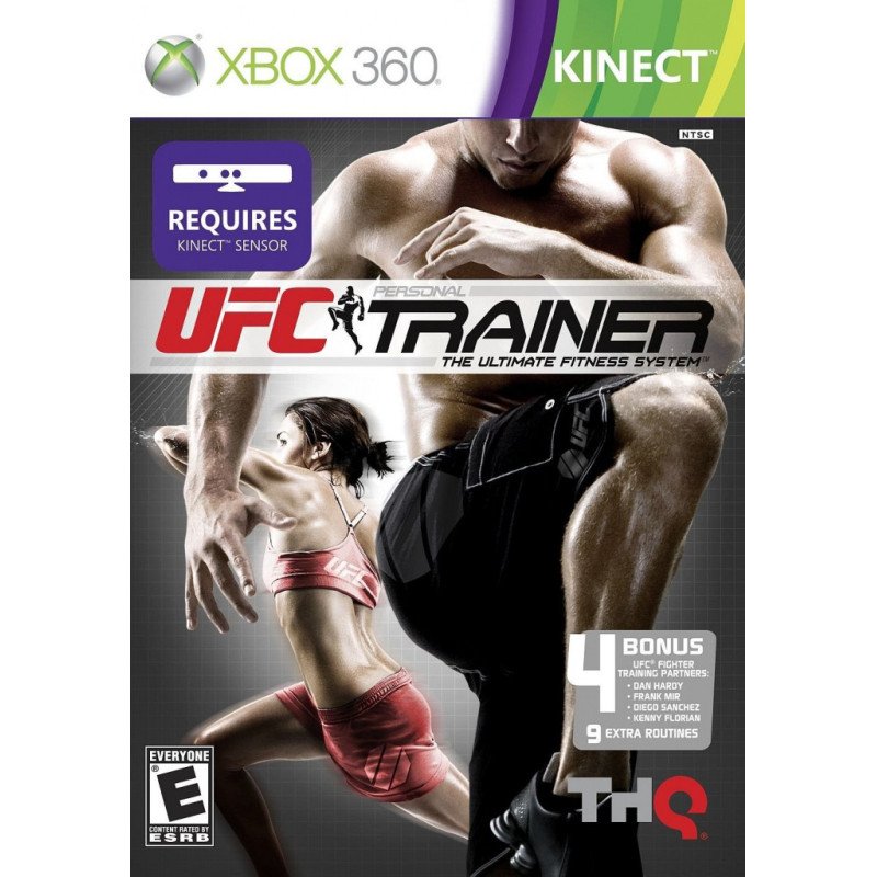 UFC TRAINER XBOX 360 naudotas