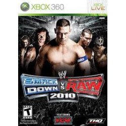 SMACKDOWN VS RAW 2010 XBOX 360 naudotas