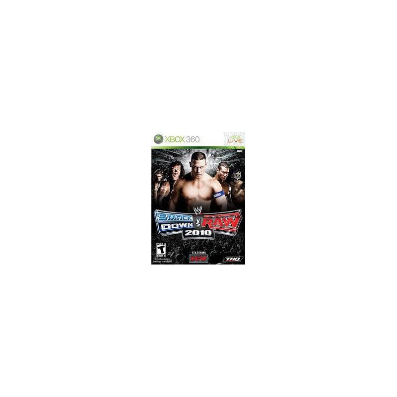 SMACKDOWN VS RAW 2010 XBOX 360 naudotas