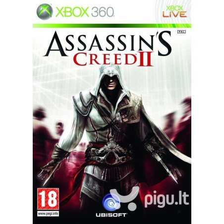 ASSASSIN'S CREED II XBOX 360 naudotas